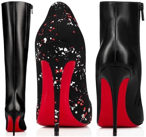 famous shoe designer red sole.